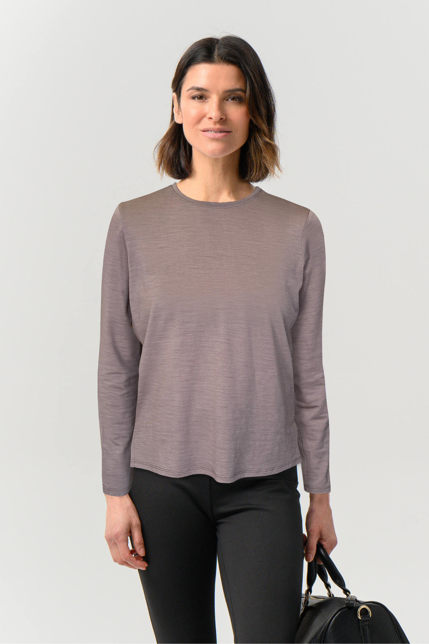 Albi 100% Merino Wool Long Sleeve Top - Helene Clarkson Design