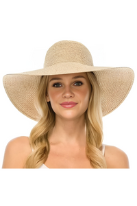 Foldable Washable Wide Brim Sun Hat - Helene Clarkson Design
