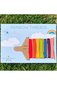 Stitch Map Rainbow Threads - Helene Clarkson Design