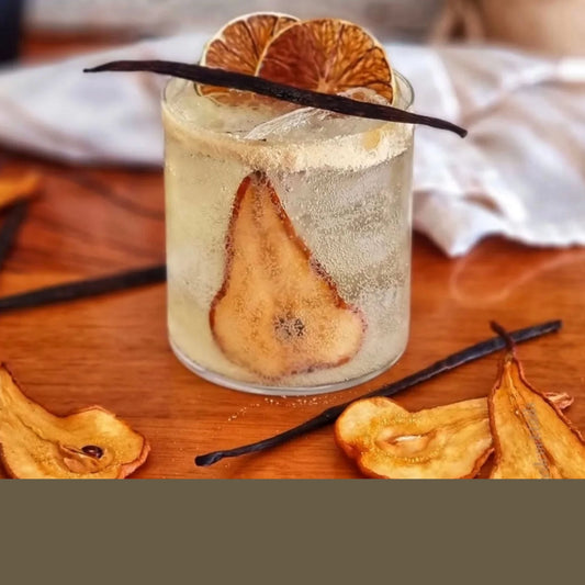 Sip of the Month: Vanilla Pear And Ginger Fizz