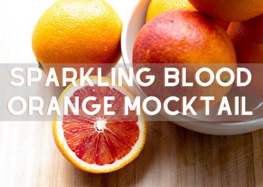 Sip of the Month: Sparkling Blood Orange Mocktail