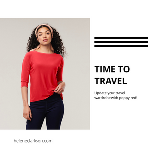 Style: Upgrade Your Travel Wardrobe With Poppy Red