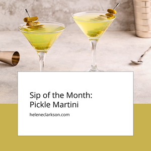 Sip of the Month: Pickle Martini