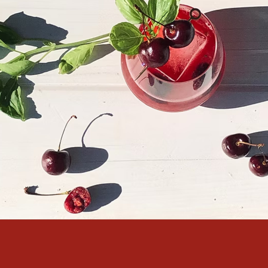 Sip of the Month: Cherry Basil Smash