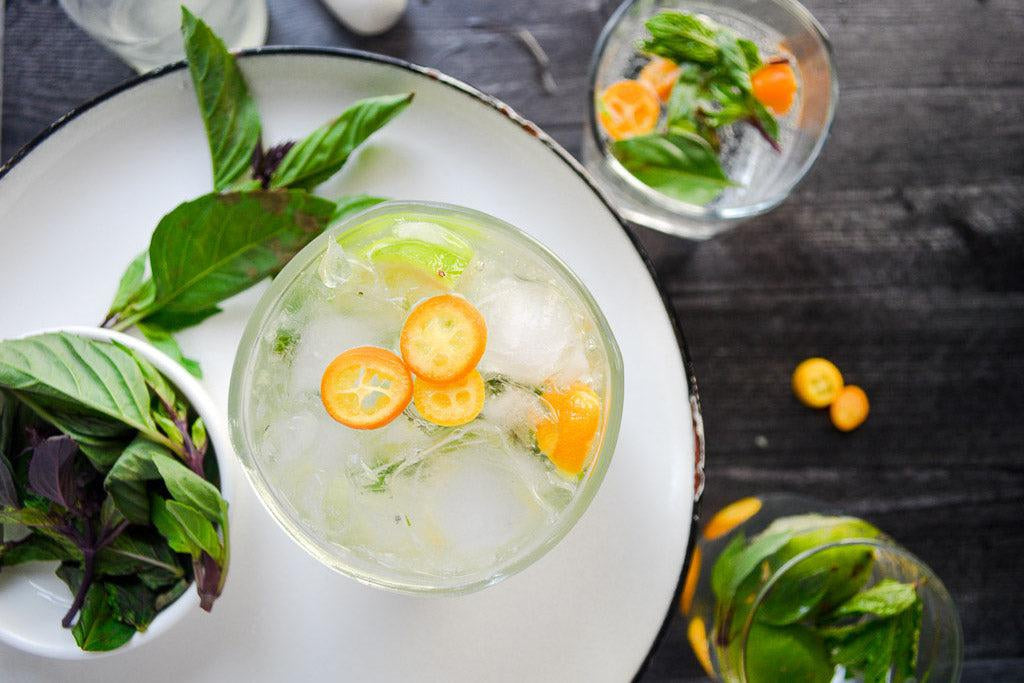 Sip of the Month: Thai Basil and Kumquat Mojito