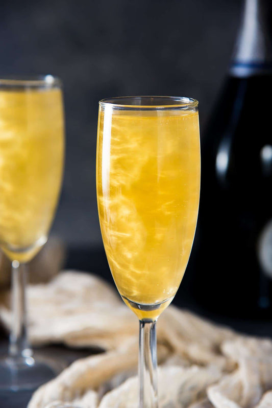 Sip of the Month: Shimmery Champagne Cocktail