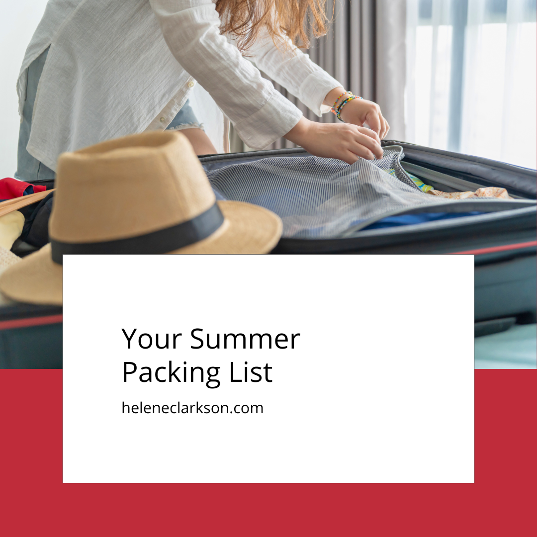 Your Summer Packing List