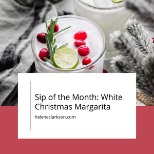 Sip of the Month: White Christmas Margarita