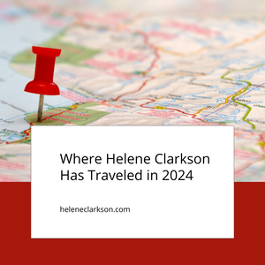 Where Helene Clarkson Pieces Have Traveled in 2024