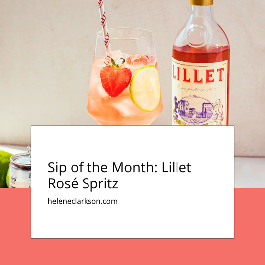 Sip of the Month: Lillet Rosé Spritz