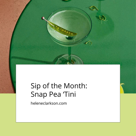 Sip of the Month: Snap Pea 'Tini