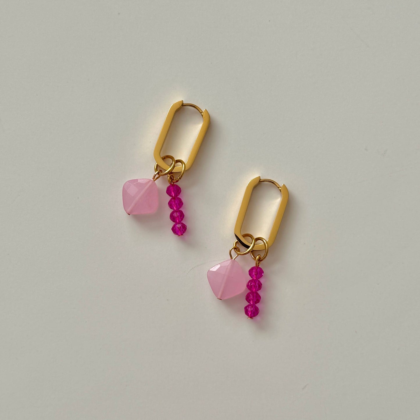 Rosa Convertible Charm Hoop Earrings