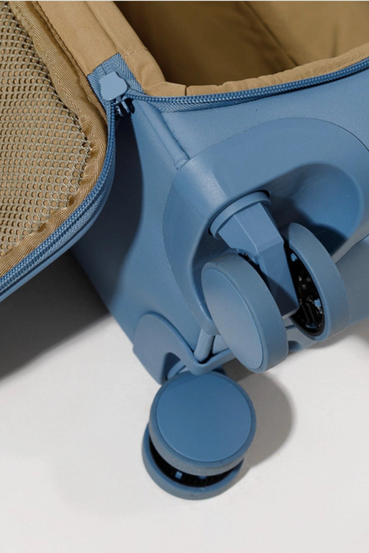 Stormy Blue Neoprene Carry-On Suitcase