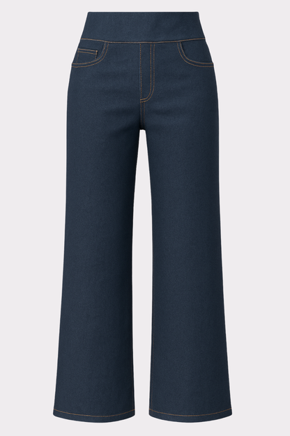 Hanna Ponte Wide-Leg Jeans - Helene Clarkson Design