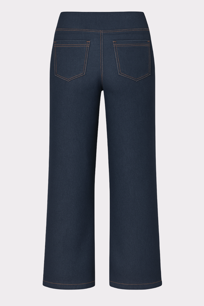 Hanna Ponte Wide-Leg Jeans - Helene Clarkson Design