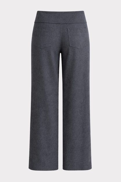Hanna Ponte Wide-Leg Jeans - Helene Clarkson Design
