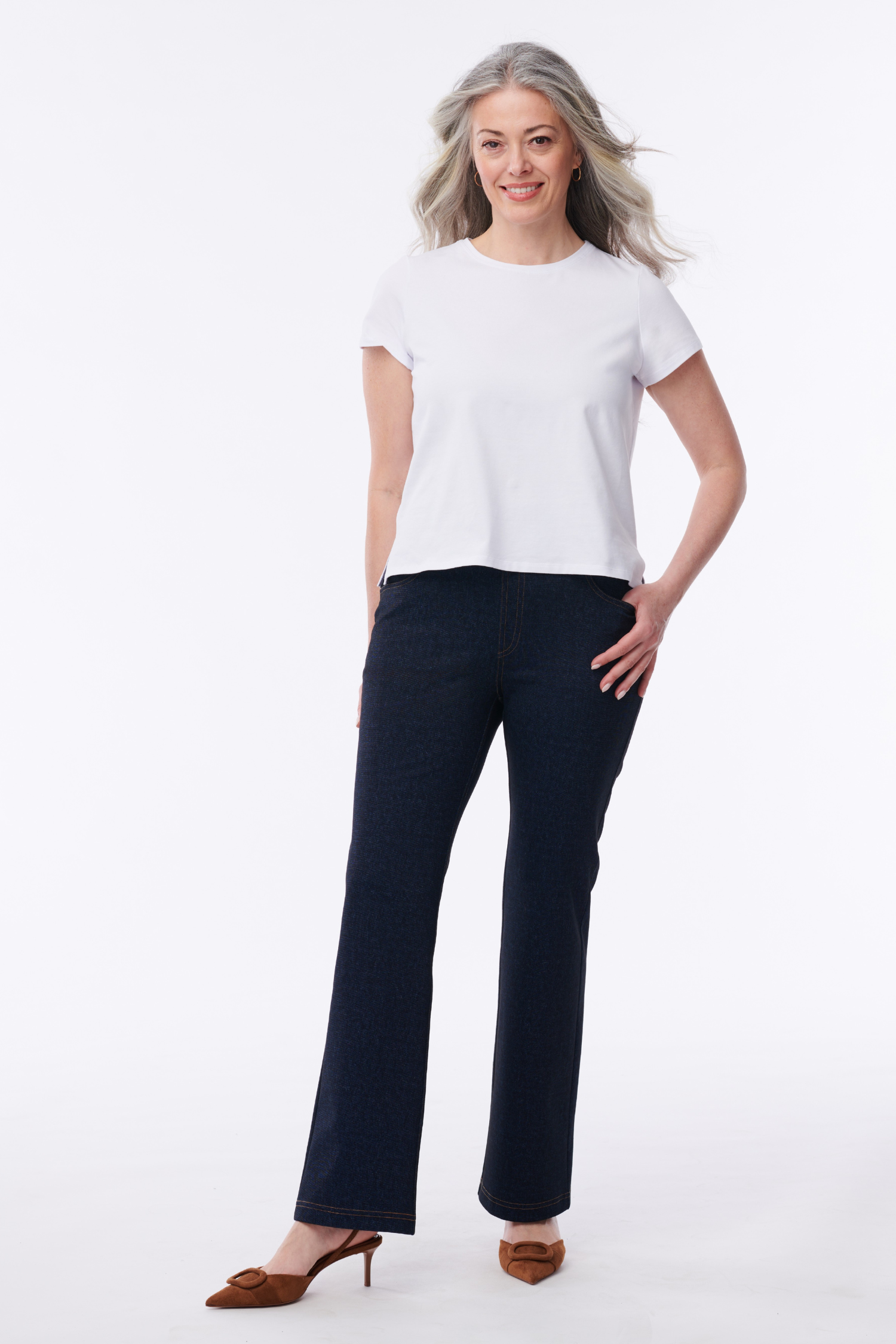 Hanna Ponte Kick Jeans - Helene Clarkson Design
