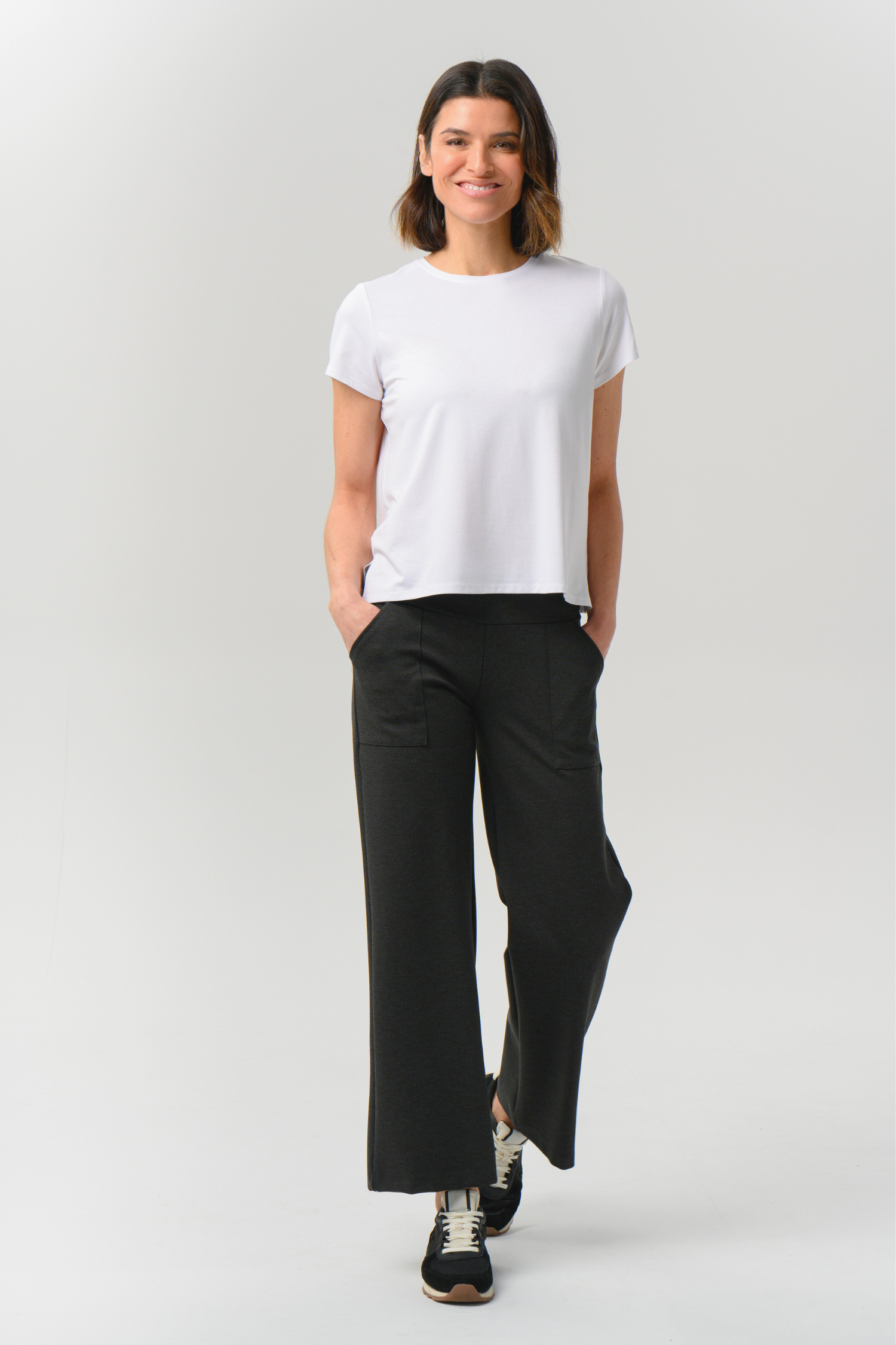 Andorra Ponte Pant With Pockets - Helene Clarkson Design