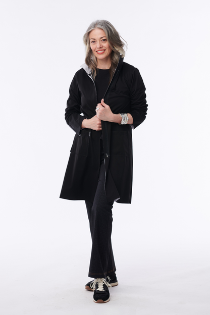 Cassidy Reversible Raincoat - Helene Clarkson Design