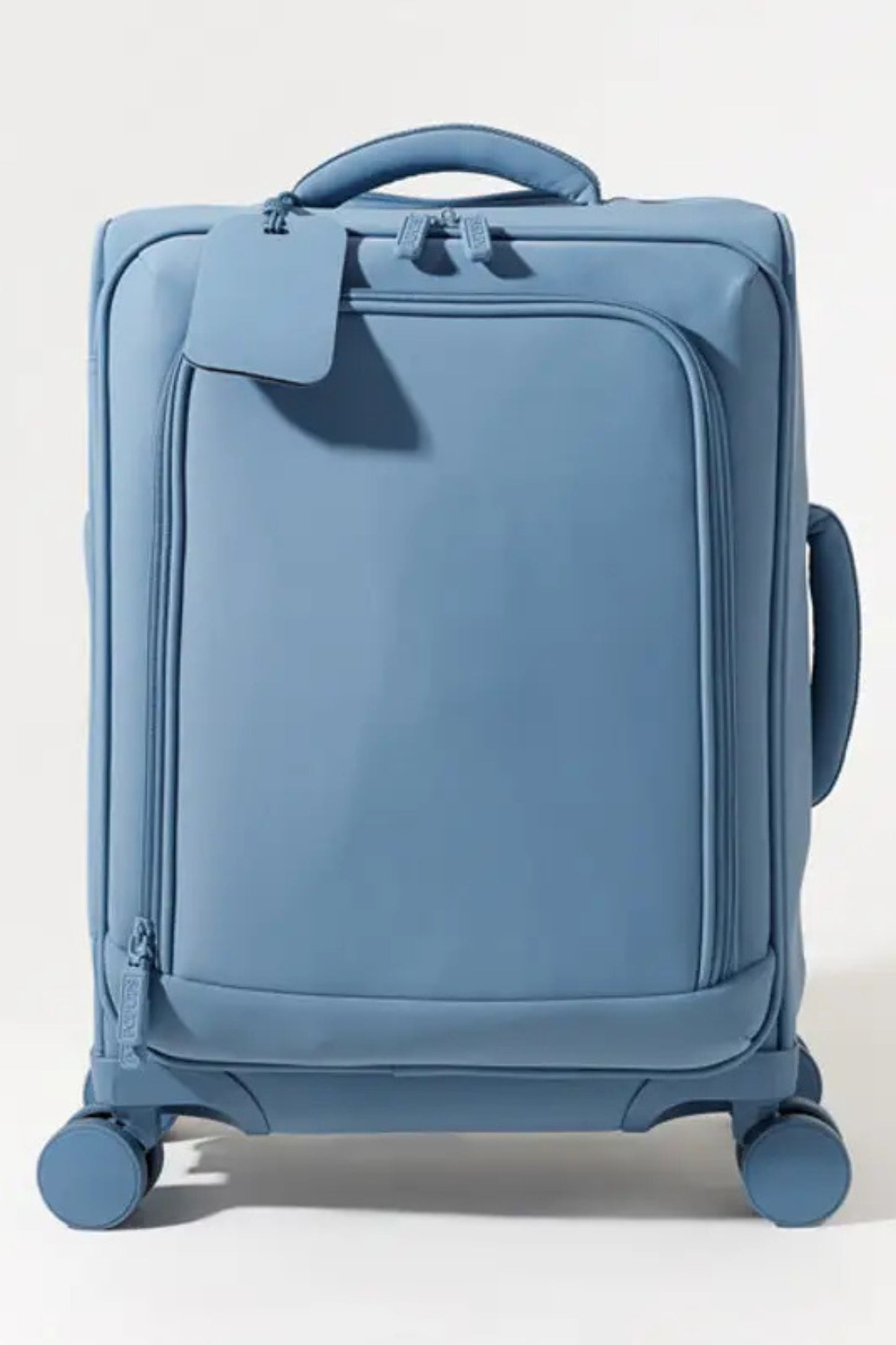 Stormy Blue Neoprene Carry-On Suitcase