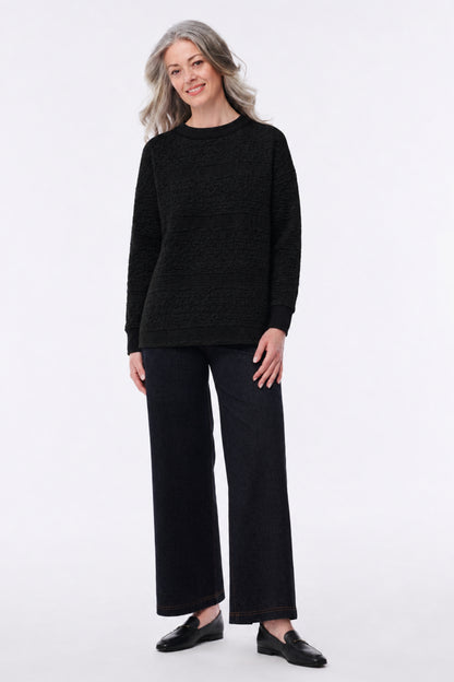 Roanne Reversible Quilted Sweatshirt