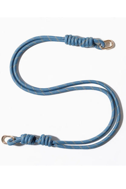 Stormy Blue Rope Bag Strap