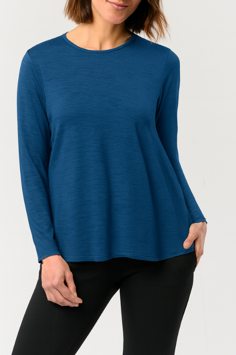 Albi 100% Merino Wool Long Sleeve Top - Helene Clarkson Design