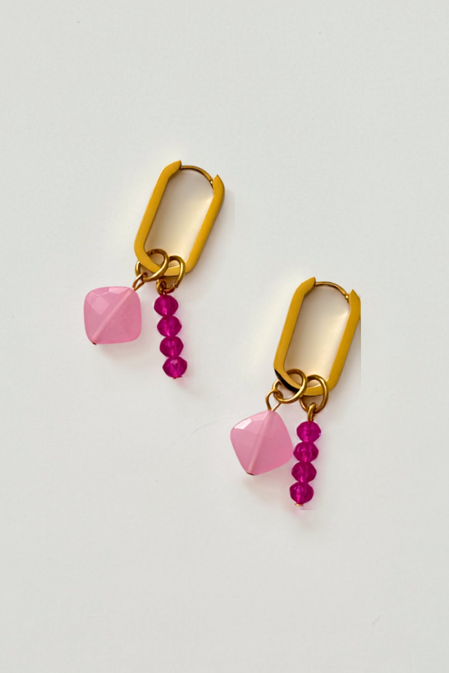 Rosa Convertible Charm Hoop Earrings