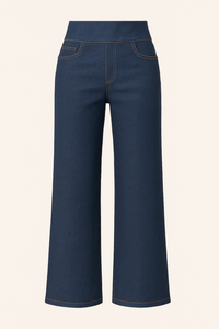 Hanna Ponte Wide-Leg Jeans - Helene Clarkson Design