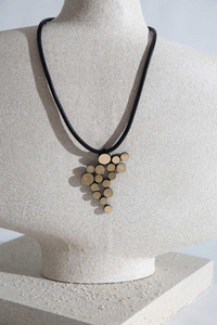 Abstraction Asymmetric Pendant Necklace - Helene Clarkson Design