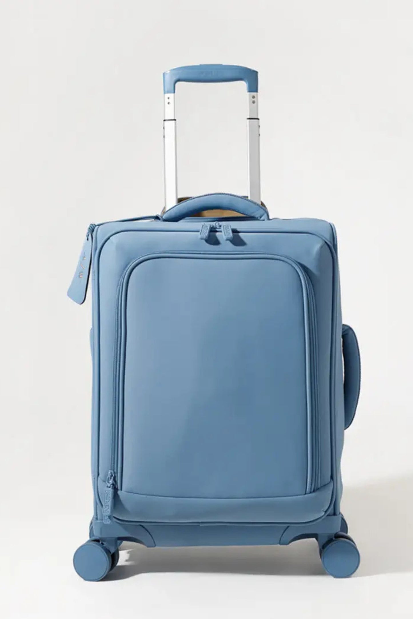 Stormy Blue Neoprene Carry-On Suitcase