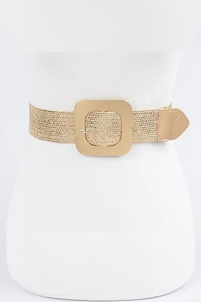 Straw Elastic Belt - Helene Clarkson Design