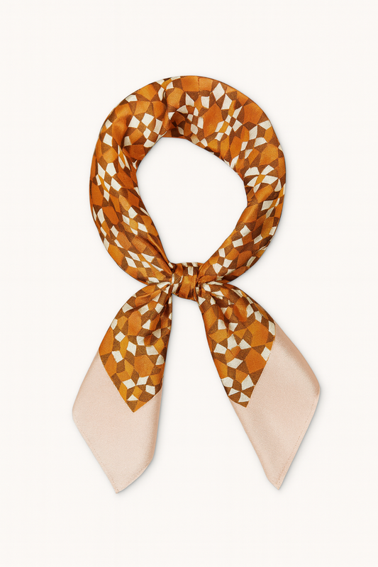 Silk Scarf – 100% Mulberry Silk Neck, Hair, & Bag Accessory - Helene Clarkson Design