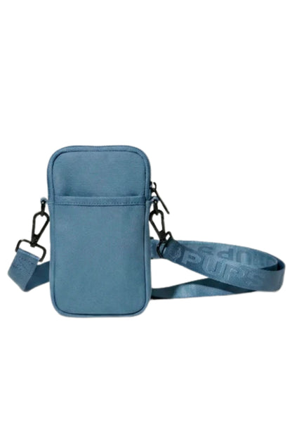 Stormy Blue Neoprene Crossbody Phone Bag