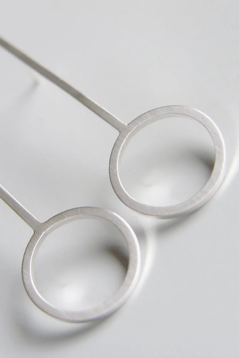 Zen Circle Earrings - Helene Clarkson Design