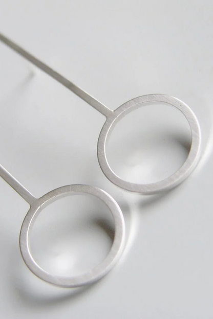 Zen Circle Earrings - Helene Clarkson Design