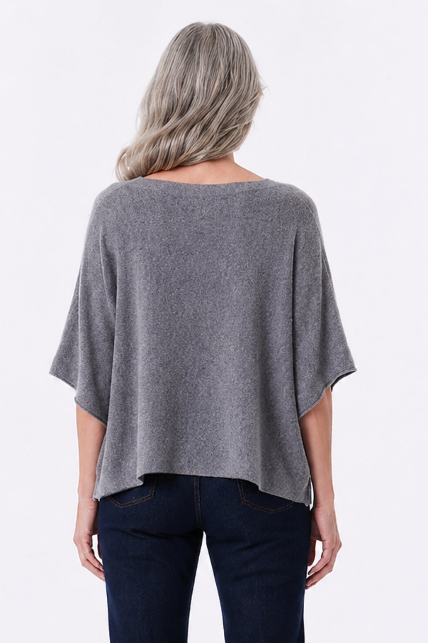 Cashmere-Blend Boxy Sweater