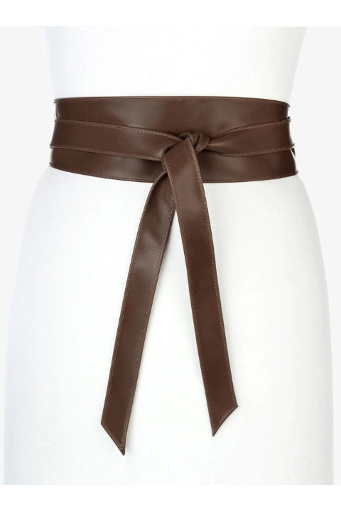 Mananas Leather Wrap Belt - Helene Clarkson Design