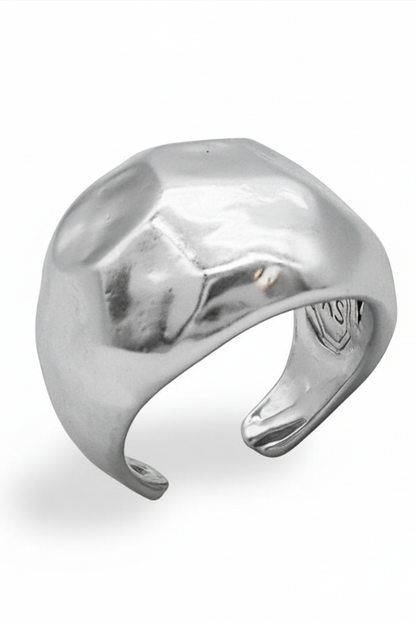 Molten Dome Open Ring - 24K Gold Plated - Helene Clarkson Design