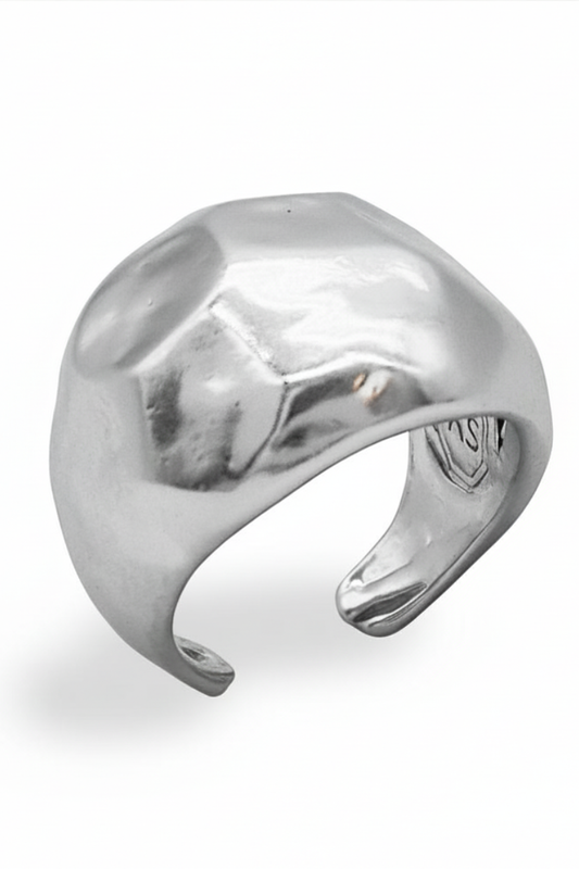 Molten Dome Open Ring - 24K Gold Plated - Helene Clarkson Design