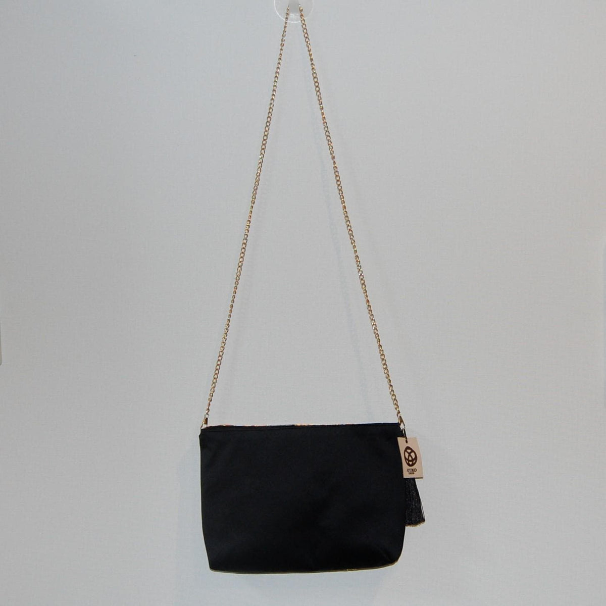One-of-a-Kind Tatsu-Nami Vintage Obi Silk Shoulder Bag