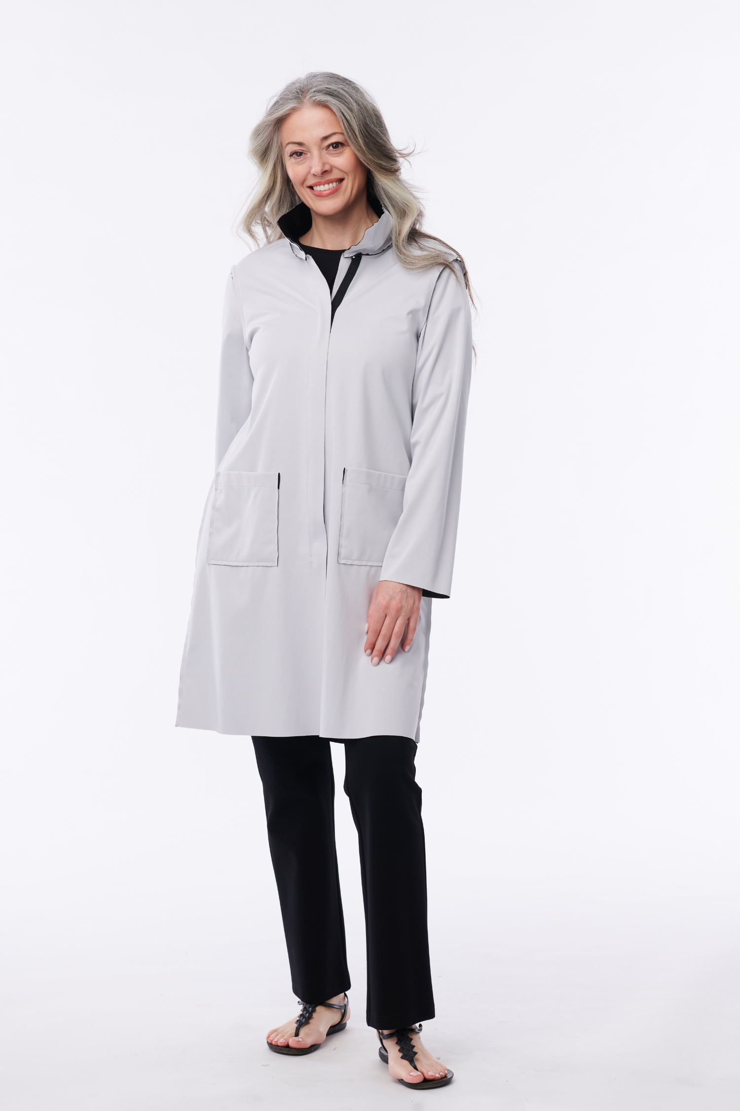 Cassidy Reversible Raincoat - Helene Clarkson Design