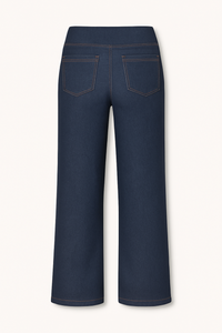 Hanna Ponte Wide-Leg Jeans - Helene Clarkson Design