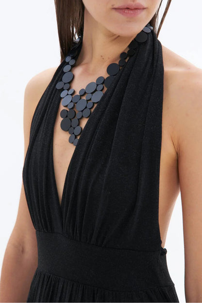 Abstraction Asymmetric V Necklace