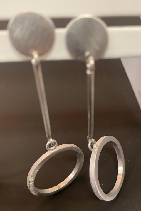 Zen Circle Earrings - Helene Clarkson Design