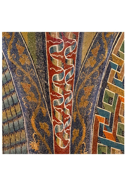 Oversized Square Italian Cashmere Blend Scarf - Ravenna, Italy NEW for Fall/Winter 2026