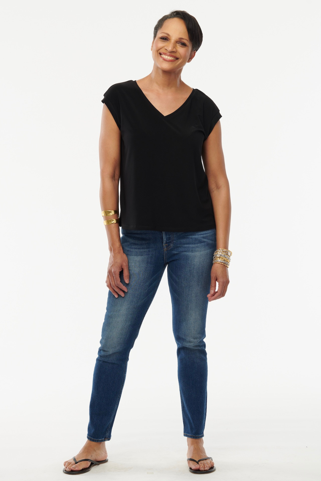 Ada Reversible Top – Wrinkle-Free Jersey Knit - Helene Clarkson Design