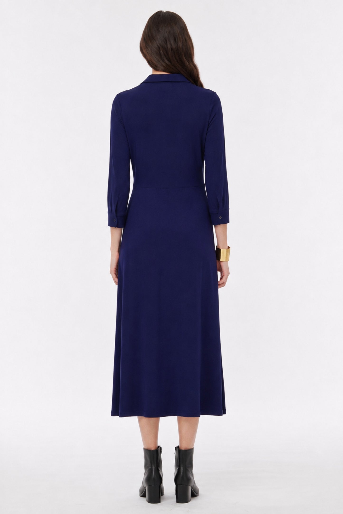 Camrose 3/4 Length Sleeve Maxi Dress