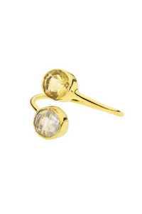 Double Gemstone Ring - Helene Clarkson Design