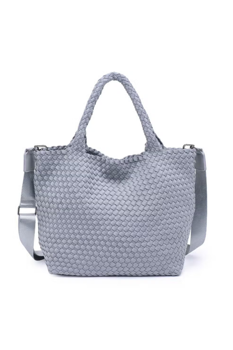 Sky's The Limit - Medium Woven Neoprene Tote - Helene Clarkson Design